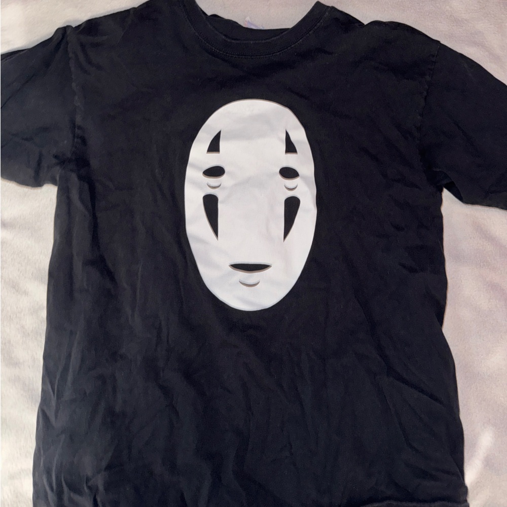 Spirited Away No Face Black T-Shirt